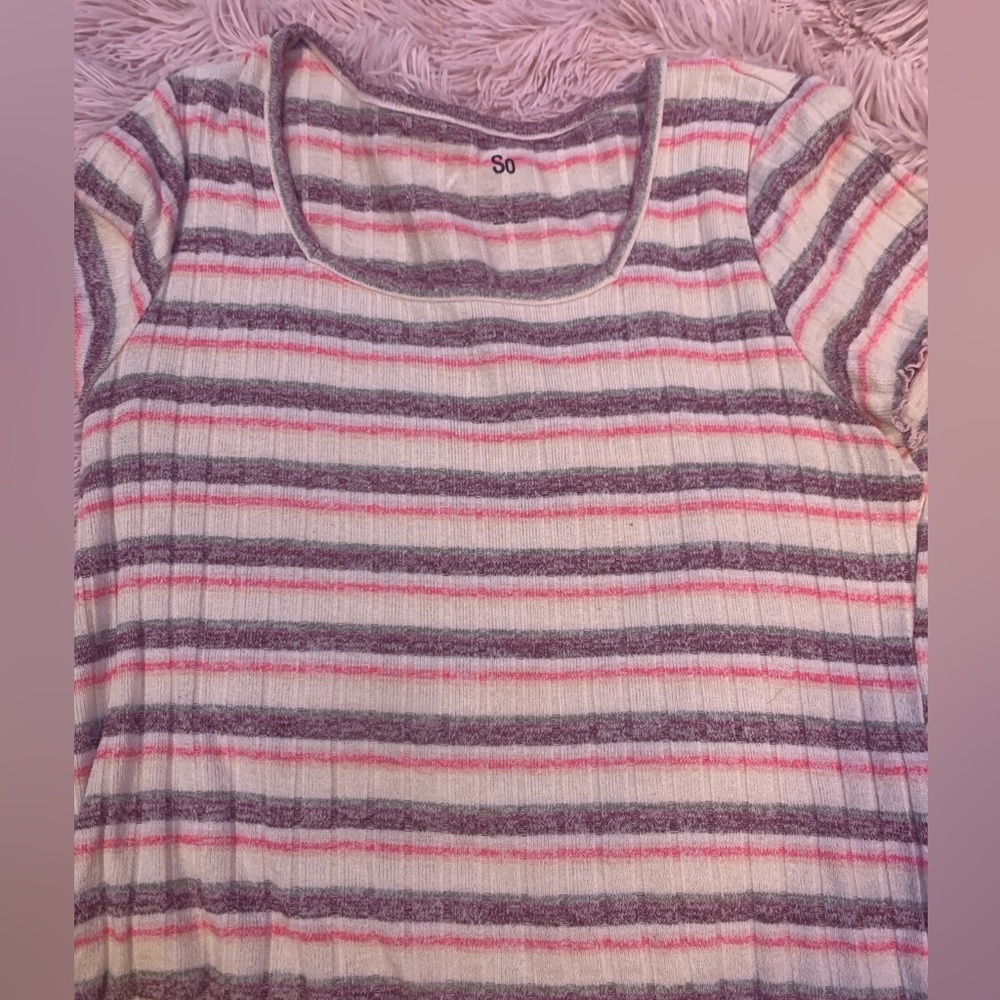 SO cropped tee, size L